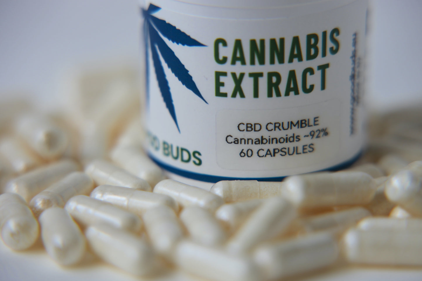 CBD Crumble chưng cất - Viên nang