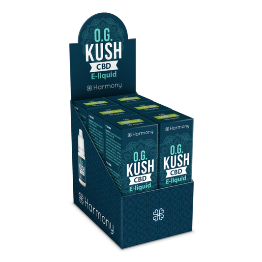 CBD E-liquid chai 10ml – OG Kush – Lốc 6 hộp